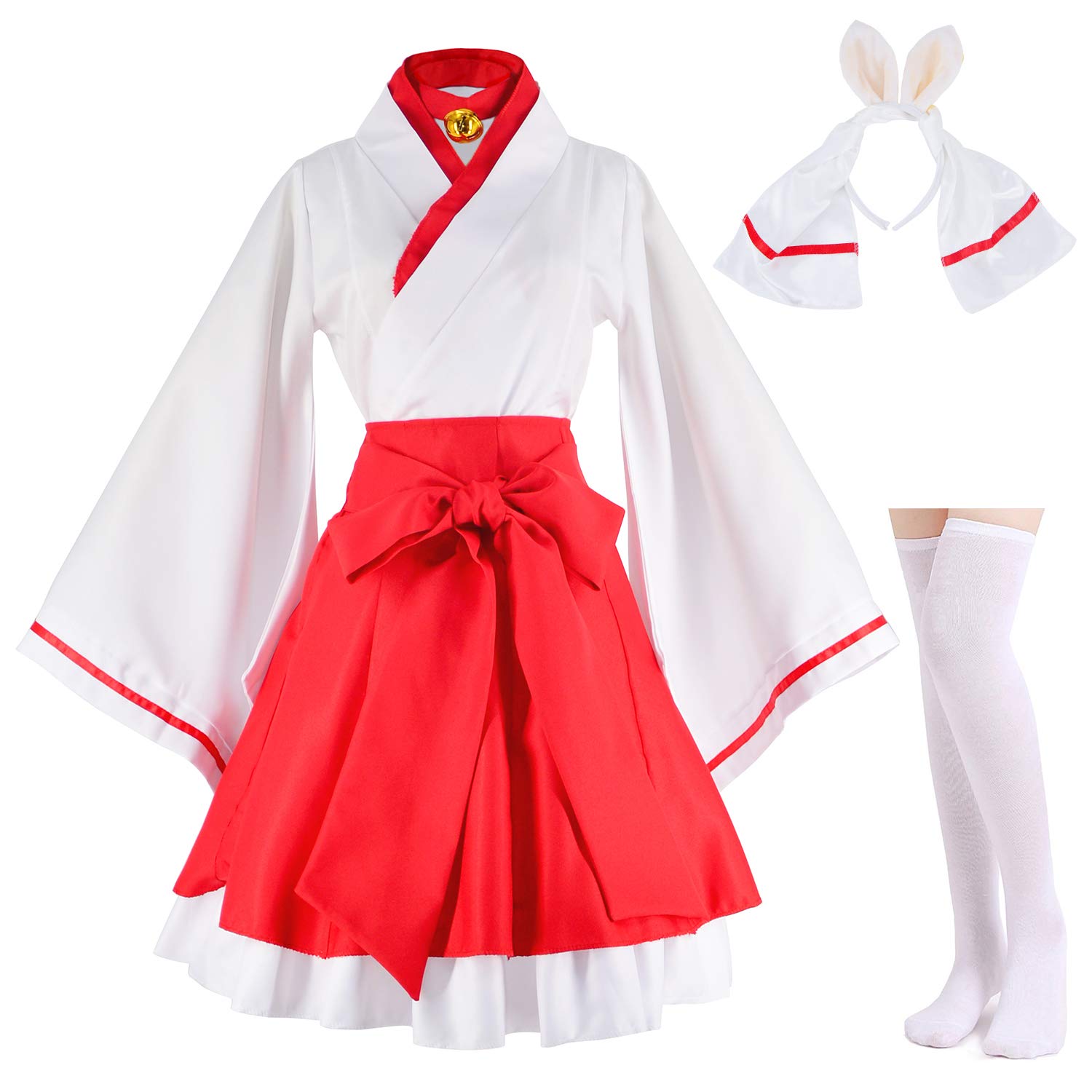 Japanese Anime Cosplay Costume Kimono Outfit Prop Set - Etsy UK
