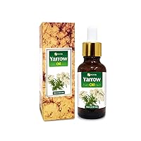 Yarrow Essential Oil (Achillea millefolium) Pure & Natural - Undiluted Uncut Premium Oil -Therapeutic Grade- Use for Aromatherapy (0.51 Fl Oz (Pack of 1))