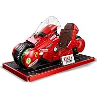 Akira Kaneda Motorcycle Building Blocks Sets, Motorcycle Series Building Toys Brick Adult Building Kit for Motorcycle Fans Kids Teens Adult Toys Gifts (231 Pieces)
