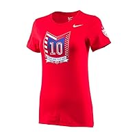 Nike Women's Carli Lloyd Red Hero USA Women's Soccer T-Shirt 729349-657 (Size Medium) USWNT