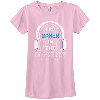 Pro Gamer in The Making | Video Game Lover Gift Girls' Fitted T-Shirt