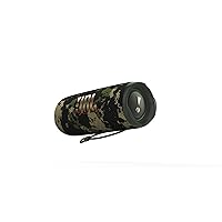 JBL Flip 6-Portable Bluetooth Speaker,Powerful Sound and deep bass, IPX7 Waterproof,12 Hours of Playtime,PartyBoost for Multiple Speaker Pairing for Home,Outdoor and Travel (Squad),Camouflage