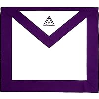Member Council Apron - White & Purple