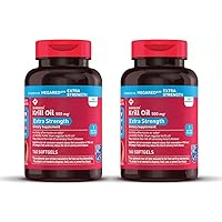 Extra Strength Omega-3 Krill Oil Softgels, 500mg (2 Bottles (320 softgels))