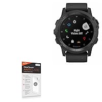 BoxWave Screen Protector Compatible with Garmin Tactix Charlie - ClearTouch Anti-Glare (2-Pack), Anti-Fingerprint Matte Film Skin for Garmin Tactix Charlie