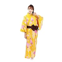Japanese Kimono Indoor Yukata OBI Set of 2 S/M/L size 24patterns to choose