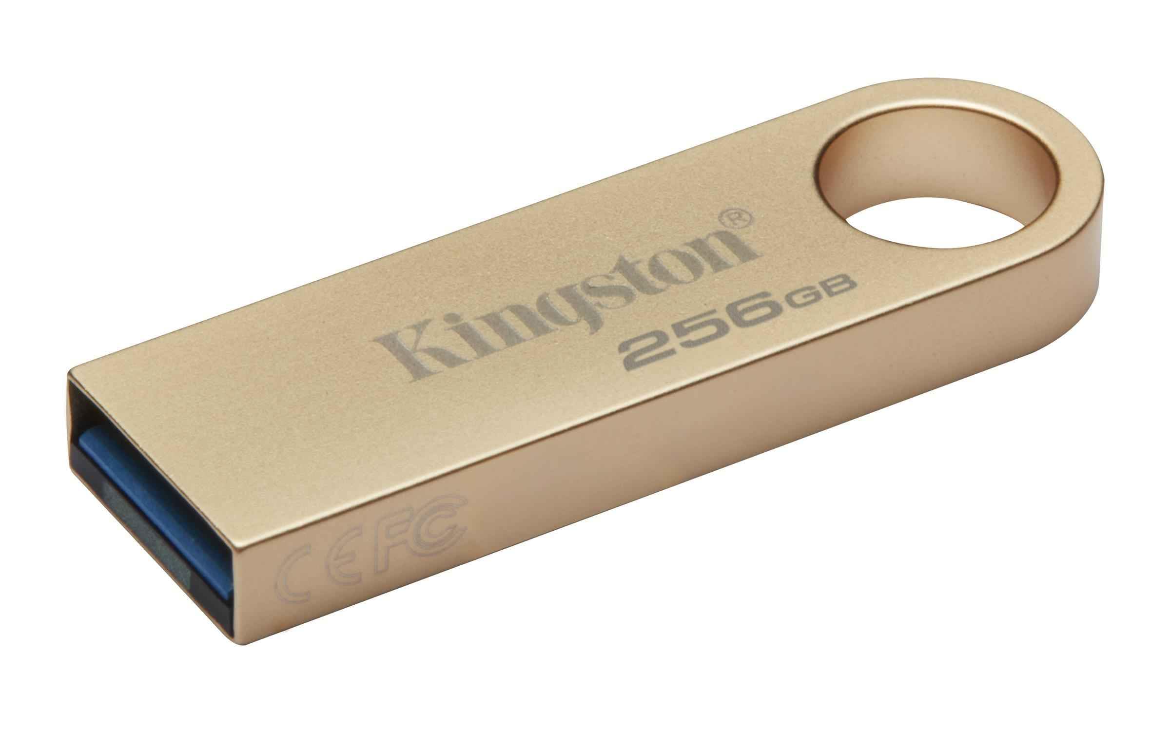 Kingston DataTraveler SE9 G3 256GB USB Flash Drive | USB 3.2 Gen 1 Speed | Up to 220MB/s | Premium Metal Casing | DTSE9G3/256GB