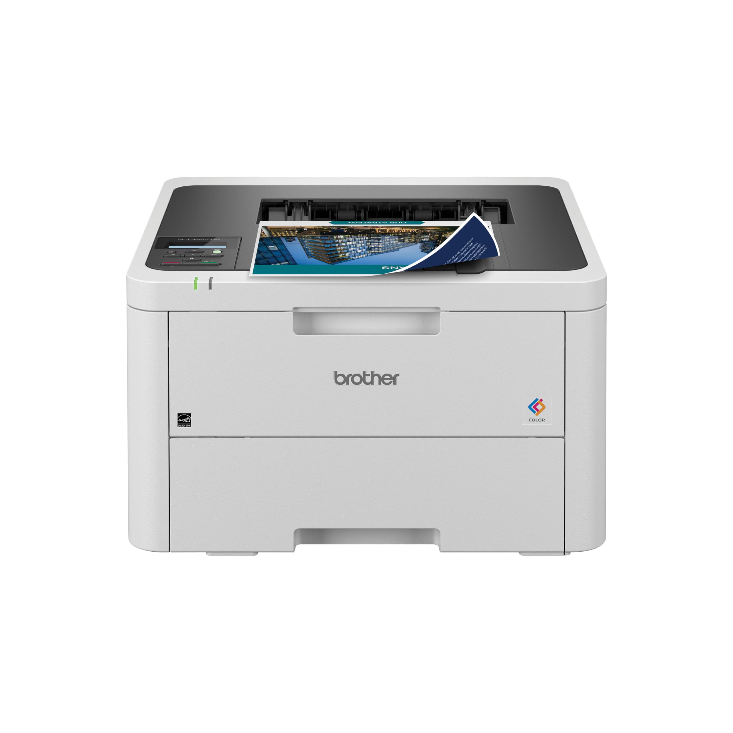Brother HL-L3220CDW Wireless Compact Digital Color Printer with Laser Quality Output, Duplex and Mobile Device Printing | Includes 4 Month Refresh Subscription Trial¹, Amazon Dash Replenishment Ready