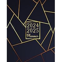 2024-2025 Monthly Planner: Two year Agenda Calendar with Holidays and Inspirational Quotes large organizer and Schedule 8.5x11