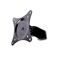 Duronic VESA Head DM45 DM55 DM65 DMG | Mounting Head to Use with Any Duronic Desk Mount Pole | Bracket for PC Computer Screen | Rotates 360°, Tilts +15°/-15° | Fits VESA 75/100