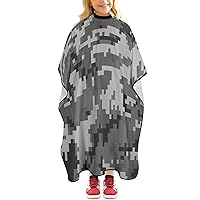 Color Camouflage Troops Printed Barber Cape Hair Cutting Apron Professional Salon Haircut Capes for Men Women