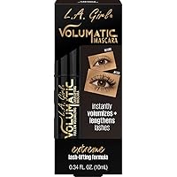 L.A. Girl Volumatic Mascara, Black Brown, 0.34 Fl. Oz.