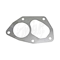 MAPerformance Stainless Steel Turbo Outlet Gasket 20 Gauge Aftermarket Manifolds Thickness Cut from Compatible with 2003-2007 Mitsubishi Evolution 8 9