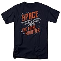 Popfunk Classic Star Trek Space The Final Frontier T Shirt & Stickers