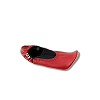 Gymnastic Shoes from Natural Leather for Girls/Red/Youth: 11.5