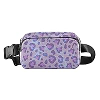 Leopard Fanny Packs for Women Everywhere Belt Bag Fanny Pack Crossbody Bags for Women Girls Fashion Waist Packs with Adjustable Strap Sling Bag for Travel Sports Cycling Outdoors