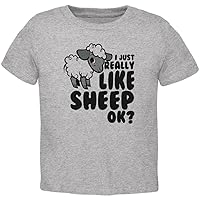 I Just Really Like Sheep Cute Toddler T Shirt
