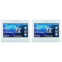 Honeywell TH9320WF5003 Wi-Fi 9000 Color Touch Screen Programmable Thermostat, White