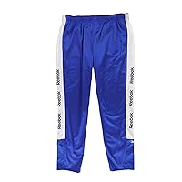 Reebok Mens Essentials Linear Athletic Track Pants