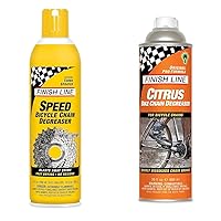Finish Line Bicycle Cleaning Bundle | Citrus Degreaser + Speed Degreaser