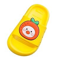Slides with Sayings Children Home Wear Outdoor Bathroom Anti Soft Bottom Boys And Girls Children Girls Slippers Size 2