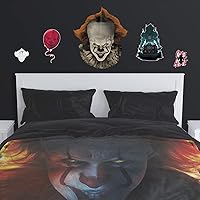 Trends International Balloons/Logo, Full Color Wall Decal, IT Chapter 2-Pennywise Large Full Color Wall Decal