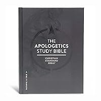 CSB Apologetics Study Bible, Gray Hardcover, Black Letter, Black Letter, Defend Your Faith, Study Notes and Commentary, Articles, Profiles, Full-Color Maps, Easy-to-Read Bible Serif Type