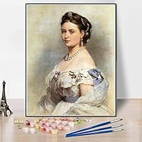 Number Painting for Adults The Princess Victoria Princess Royal As Crown Princess of Prussia in Painting by Franz Xaver Winterhalter Arts Craft for Home Wall Decor