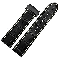 Cowhide Leather Watchband 20mm 22mm Strap Folding Buckle For Hamilton Khaki Aviation Classic Series Men Bracelet