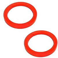 2Pack Coffee Machine Group Head Seal Gasket Replacement for E61 Espresso Coffee Machine 8.5MM Blue Silicon 