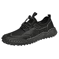 2024 New Men's Outdoor Sports Shoes Casual Anti Slip Durable Hiking Shoes Breathable Mesh Men's Shoes Men