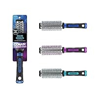 Conair Salon Results Hairbrush for Blow Out - Hair dryer round brush - Metal Bristles - Ideal for shorter hair lengths