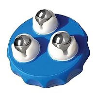 ProStretch Marble Roller Hand-Held Portable Massage Tool with Magnetic Balls for Acupressure Muscle Soreness & Relief