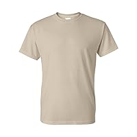 Gildan Men's Dryblend Moisture Wicking T-Shirt, Sand, 2XL