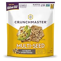Crunchmaster Multi-Seed Crackers, Ultimate Everything, 4 Ounce
