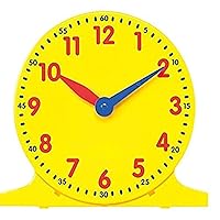 Didax Educational Resources 12-Inch Classroom Demonstration Clock, Multi-Colored