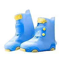 Kids Rubber Boots for Boys Rain Shoe Covers | Rain Boots Shoe Covers for Boys and Girls | Toddler Boys Suede Boots