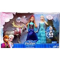 Frozen Exclusive Doll Set Friends Collection [Anna, Elsa, Olaf & Sven]