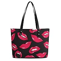 Womens Handbag Lipstick Leather Tote Bag Top Handle Satchel Bags For Lady