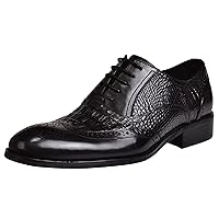 Mens Casual Shoes Size 11 Leather Fashion Style Men's Breathable Comfortable Mens Size 9.5 Leather Shoes
