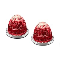 RoadWorks - Red/Clear Watermelon HERO Lights | 2 Pack | HERORCWM-2