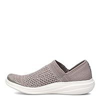 BZees Women's Charlie Slip-On Loafer, Grey Shadow, 11