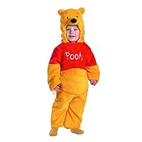 Winnie The Pooh Deluxe 2-Sided Plush Jumpsuit Costume - Small (2T)