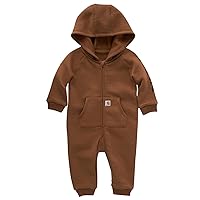 Carhartt Baby Boys' Long-Sleeve Zip-Front Hooded Coverall