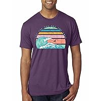 Retro Let The Sea Set You Free Beach/Summer Men's T-Shirt