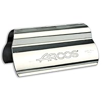 ARCOS Ham Pincer 4 Inch Nitrum Stainless Steel. Lightand ergonomic. 110 mm. Series Gadgets. Easily hold any type of sausage. Great ease. Resistant blade. Color Grey.