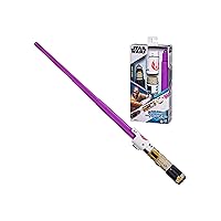 STAR WARS Lightsaber Forge Mace Windu Extendable Purple Lightsaber Toy, Customizable Roleplay Toy for Kids Ages 4 and Up, Multi-Colored, Standard, (F1164)