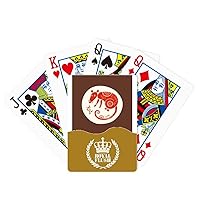 homeworld Year of Rat Animal China Zodiac Red Royal Flush Poker Playing Card Game