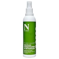Dr. Natural Leave-in Conditioner and Detangler, 6.7 oz - Hair Detangler Spray for All Hair Types - Deep Conditioner with Coconut Oil and Shea Butter - Controls Frizz, Tangles - Hypoallergenic