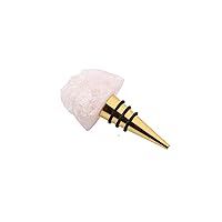 Airtight Bottle Stopper with Marble Stone Top, 3.5